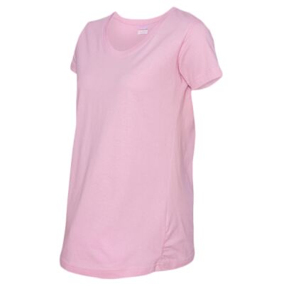 LA T Ladies Fine Jersey Maternity Top Thumbnail