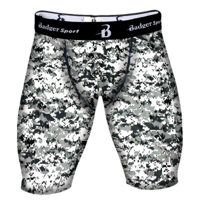 Men's Digital Compression 8" Shorts Thumbnail